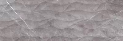 MARMOLINO GREY LEAF STR GLOSSY REKT 30X90 GAT.1