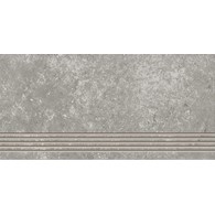 CONCRETE GREY STOPNICA REKT. 30X120 GAT.1