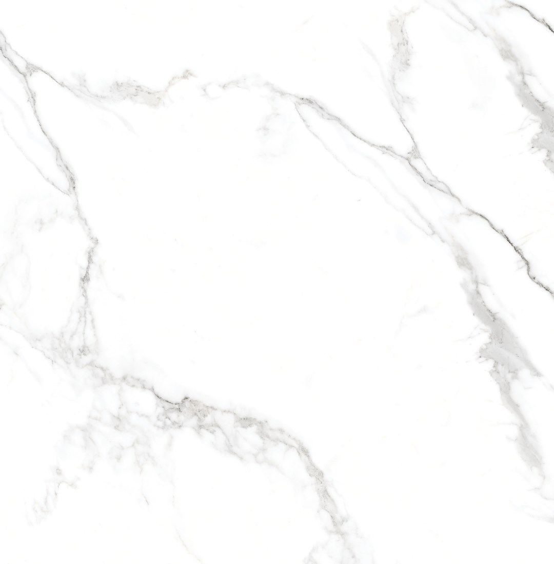REAL MCKINLEY WHITE POLISHED REKT. 60X60 GAT.1